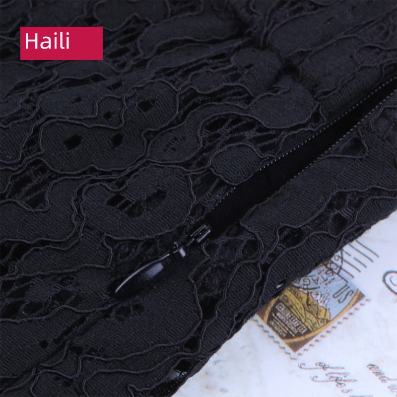 spring and autumn Medium and long term Show thin Sagging sensation A-line skirt Lace