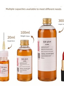 Strong Adhesive Glue for Quick Application, Non-Drying Adhesive Specifically for Cloisonné Enamel Painting, Yellow Glue