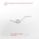 Logitech GPW first-generation second-generation GPX roller limit spring torsion spring G502 G903 G900 mouse accessories