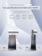 Cold storage sliding door side guide rail accessories track guide wheel positioning wheel anti-collision bracket electric door pulley fixing frame