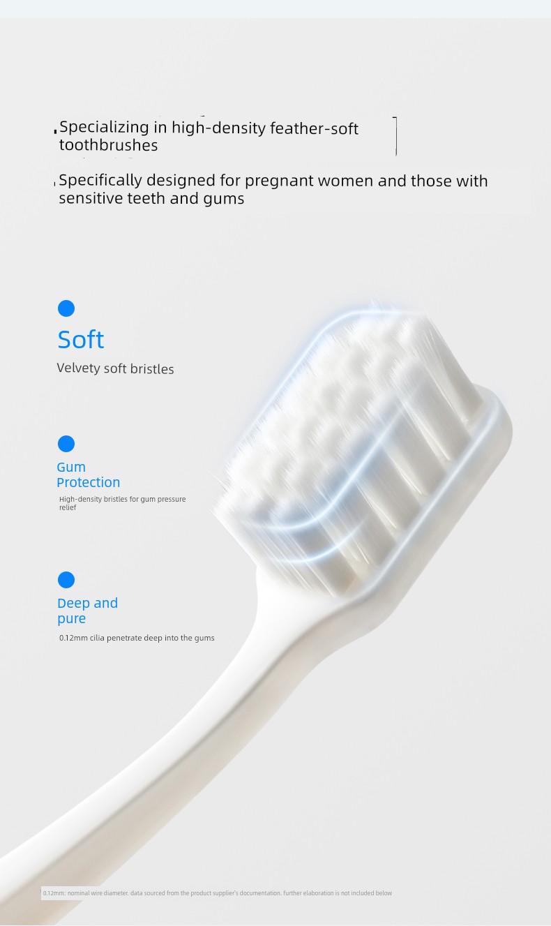 Manxi Adult Toothpaste Women's Toothbrush and Toothpaste Set Special Soft-Bristled Toothbrush for Postpartum Period Fresh and Fluoride-Free Flagship Store — 24