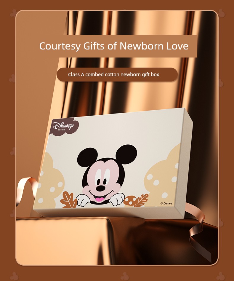 Disney Baby Clothes Gift Box, Newborn Baby Gift, High-End Practical Gift Set for Meeting the Baby — 2