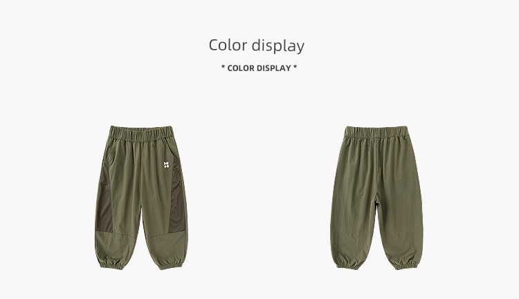 Dudu's Children's Pants Summer Boys' Sports Pants Baby Long Pants Girls' Cargo Pants Children's Clothing Autumn Breathable Type — 31