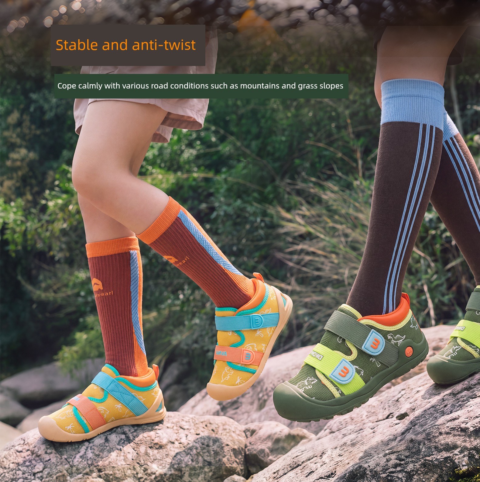 Snow Doll Children's Shoes, Little Dinosaur Autumn Mesh Breathable Baby Shoes, Children's Outdoor Walking Shoes, Functional Shoes for Boys and Girls — 13