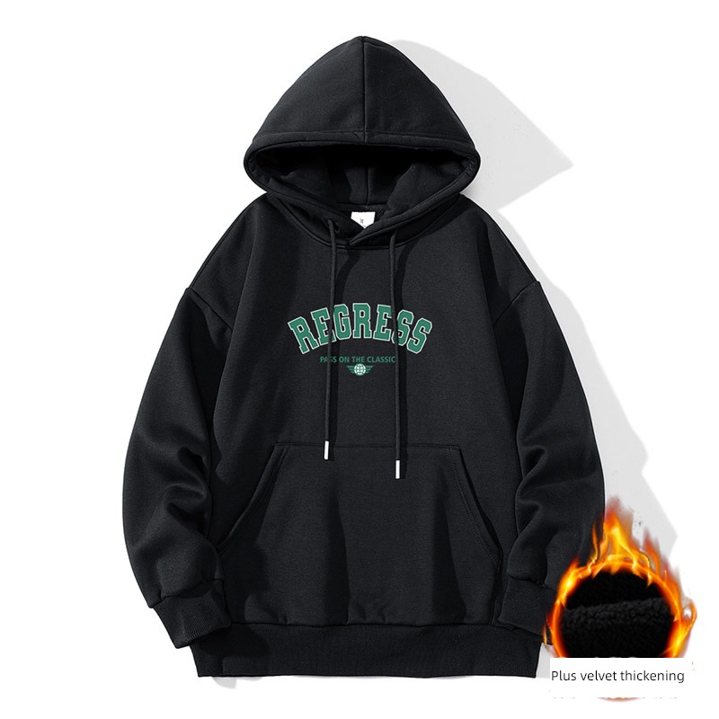 Maiteyou Autumn and winter Hooded easy lovers Sweater