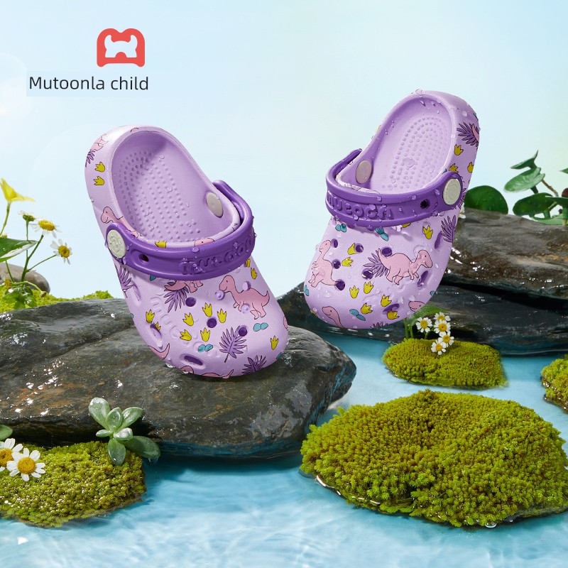 Children's Slippers for Indoor Use, New Summer Style for Boys, Clogs for Kids, Outdoor Sandals for Girls, Beach Shoes — 4