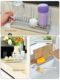 304 stainless steel drain cup holder upside down home dining table countertop insulation tea cup storage bottle storage rack