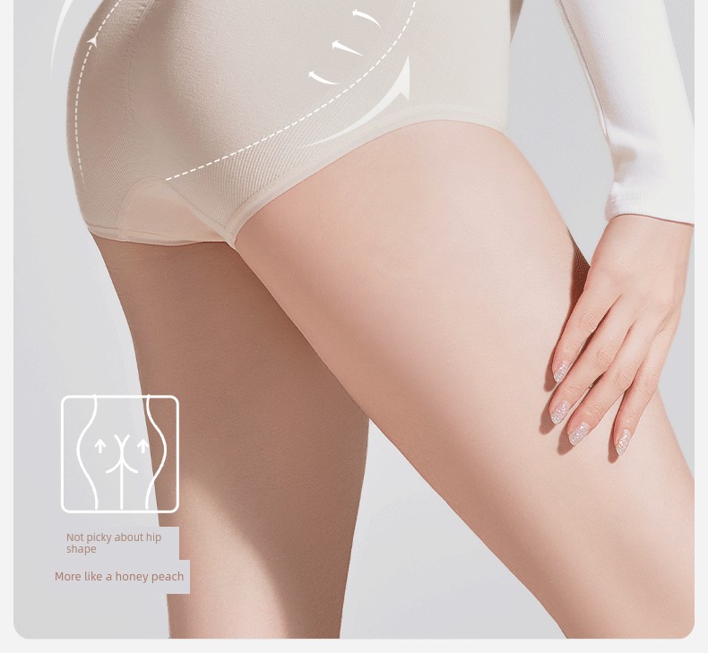 Manxi Ultra-Comfortable Maternity Panties for Early, Mid, and Late Pregnancy, High-Waisted, Seamless, Integrated Silk Gusset Shorts for Women — 31