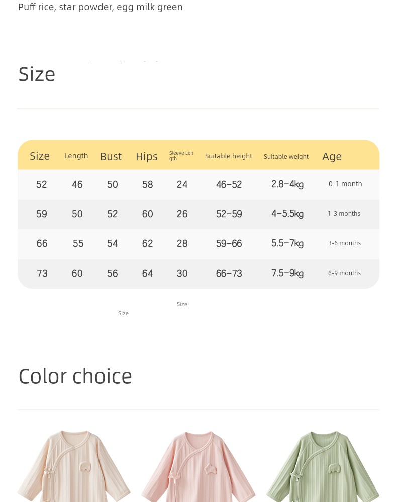 [119 Yuan/Choose Any 3 Items] October Crystal Four Seasons Baby Clothes Romper Baby Jumpsuit Baby Clothes — 36