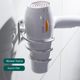 Bathroom hair dryer storage rack bathroom hole-free hair dryer hanger space aluminum wall hanging air duct storage rack