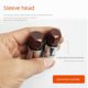 Electric hexagonal sleeve head 1/2 inner 6 corner special batch head set lengthened plum blossom rotary tool sleeve wrench tool