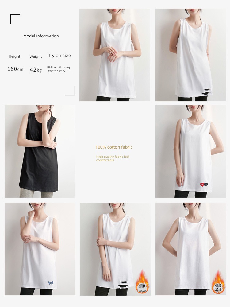 have more cash than can be accounted for white Plush Fart curtain vest Overlapping wear Sweater