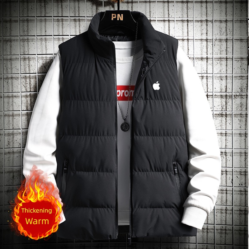 mobile phone exclusive shop zipper Customizable Down cotton Vest