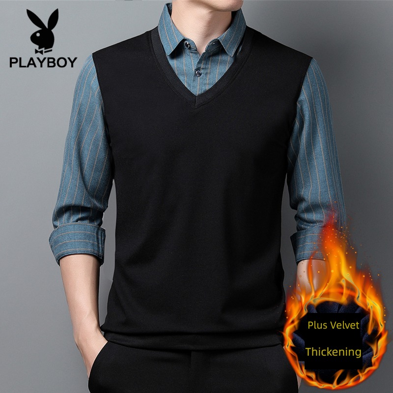 dandy Long sleeve Retro man Put on your clothes shirt