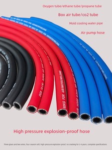 High-Pressure Flexible Hose for Oxygen, Acetylene, Argon, Propane, Carbon Dioxide, Explosion-Proof and Pressure-Resistan