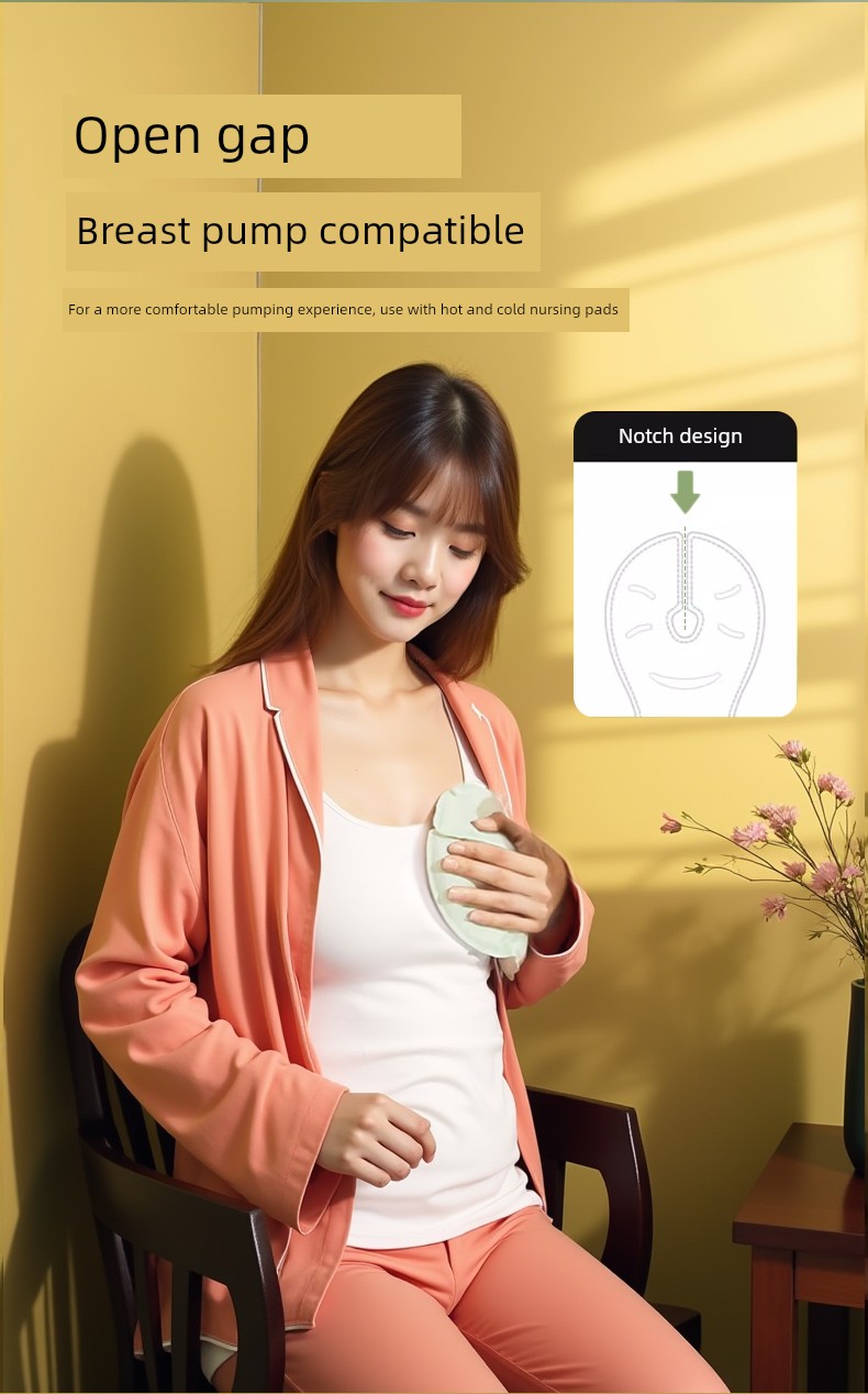 Breast Hot and Cold Compress Pads for Breast Engorgement, Breast Massage, Breast Cold Compress Patch, Postpartum Ice Pack for Unblocking Ducts — 8