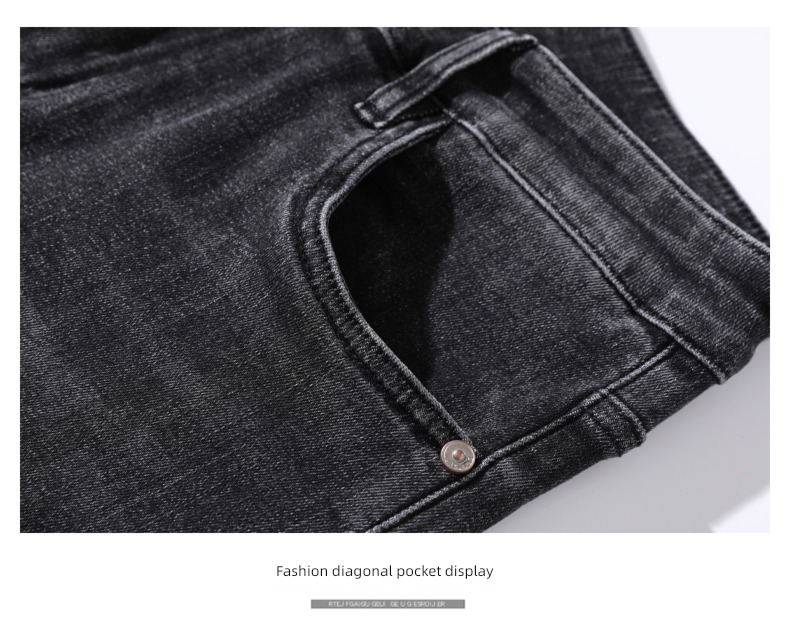 jeep JEEP black Autumn and winter trend Jeans