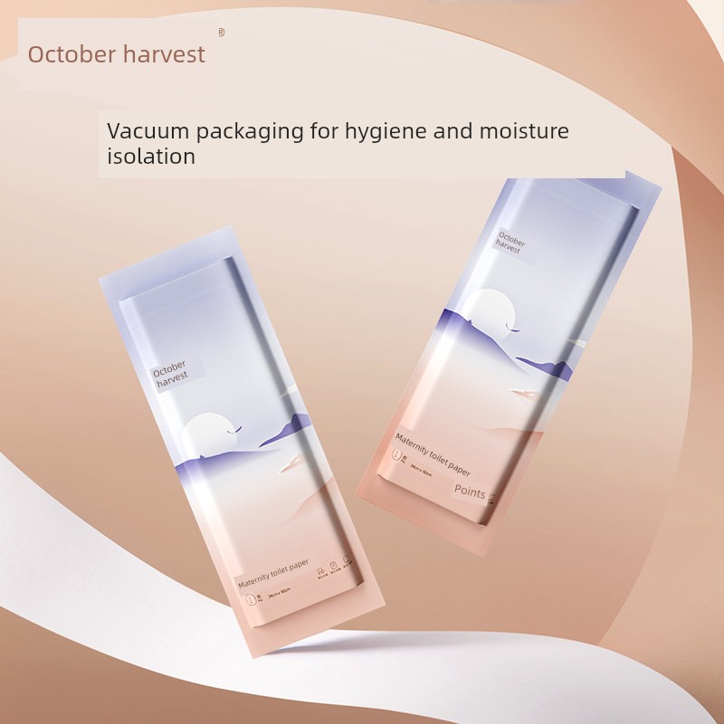 October Crystal Maternity Special Sanitary Paper for Postpartum Use, Maternity Room Disposable Pads, Postpartum Sanitary Napkins, Soft Paper — 3