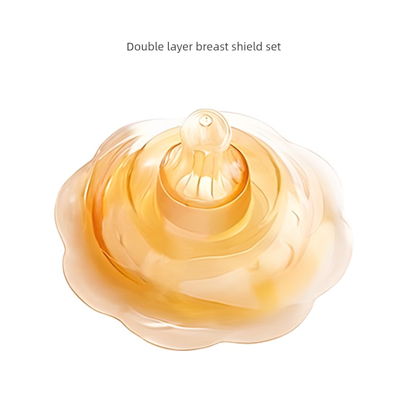 Beingmate Breast Shield Nursing Tool Nipple Indentation Corrector Double-Layer Protective Cover for Breastfeeding Anti-Bite — 2