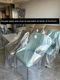 Refrigerator, air conditioning, washing machine, dining chair, dining table, dustproof cover, plastic bag, furniture storage, transparent large plastic cloth cover, scarf cloth