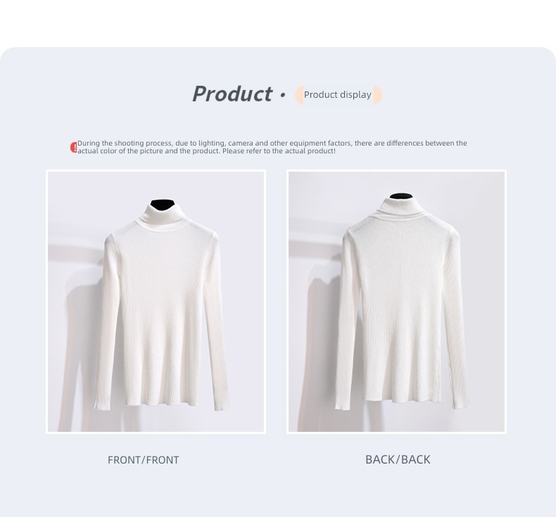 Little fragrance Autumn and winter Lay a foundation Inner lap Wool Dress