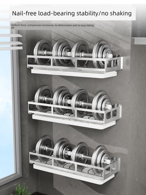 304 stainless steel kitchen storage rack, dish storage rack, household wall hanging, bowl rack, sink, bowl and dish drain rack
