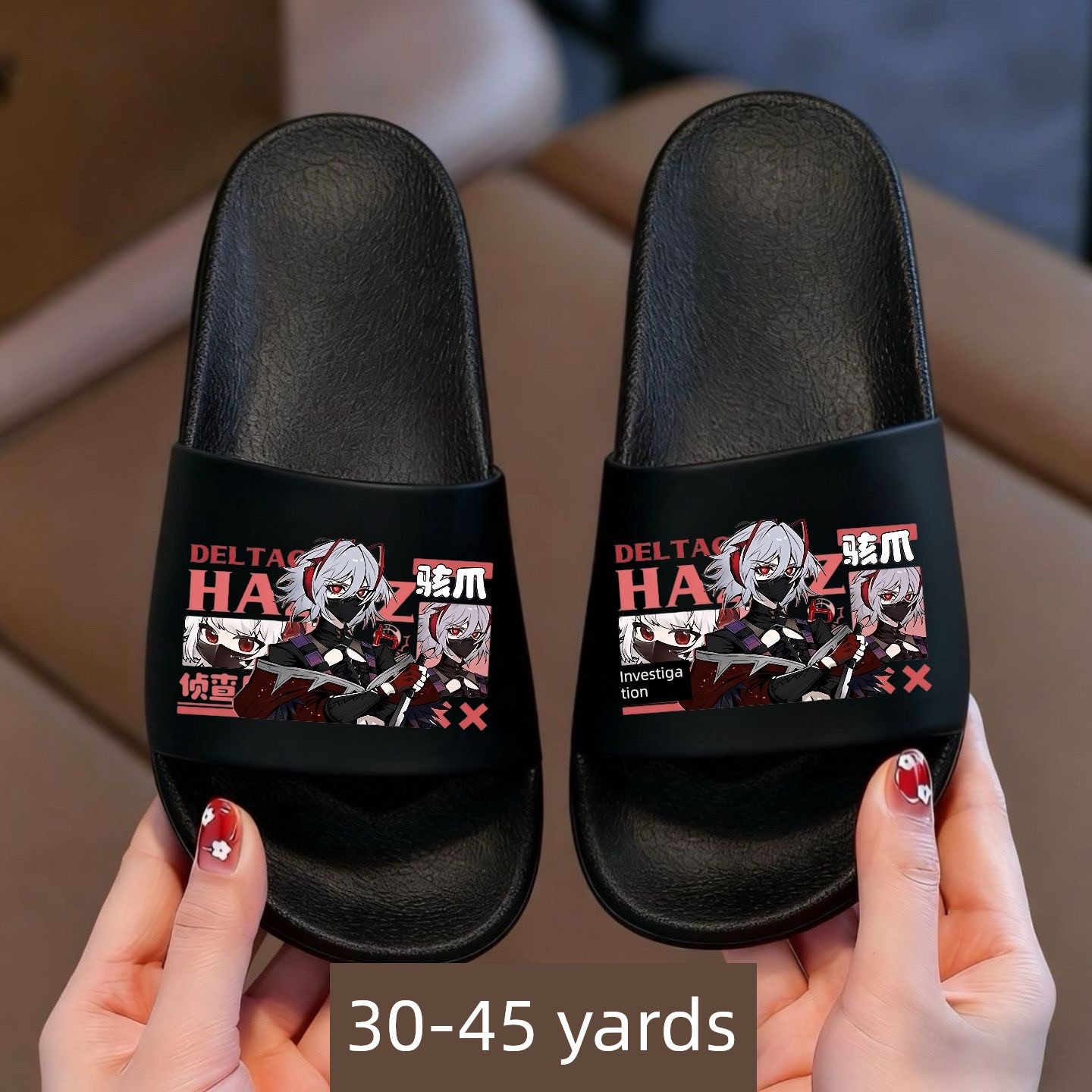Delta Action Weilong Children's Slippers Summer Non-Slip Soft-Soled Boys' Cartoon Home Bathing Slippers for Older Children — 6