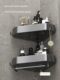 Bathroom storage rack Bathroom tripod without punching wall-mounted bathroom toilet corner wall storage rack black