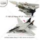 Hogan HG6689 1/200 Bomb Cat F-14D F14 Tomcat Fighter Alloy Finished Aircraft Model