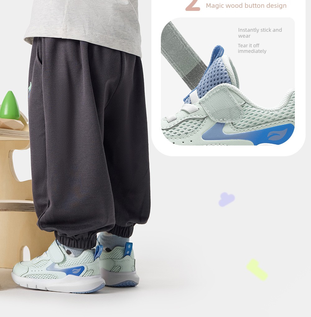Anta Toddler Shoes, New Summer Models for Men and Women, Baby Shoes, Infant Shoes, Breathable Mesh Sneakers, Soft-Soled Children's Shoes — 12