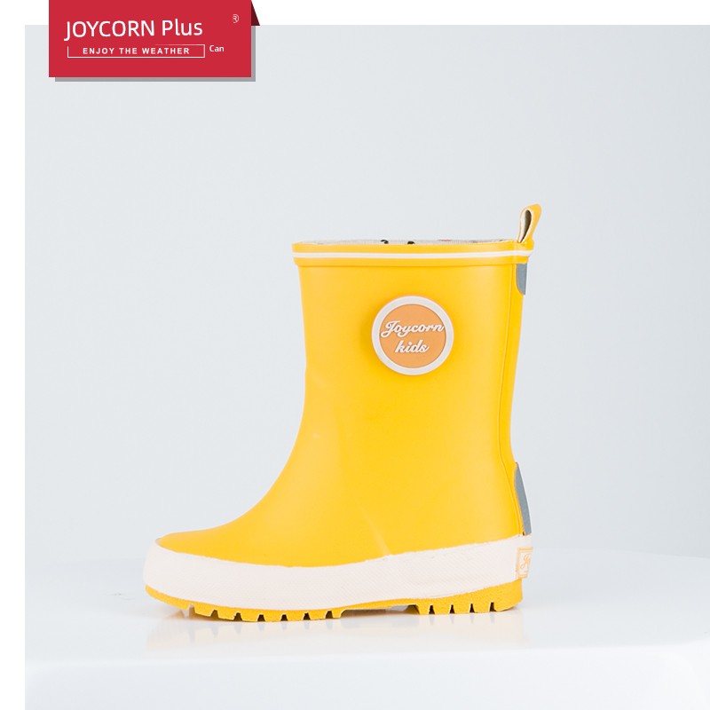 Joycorn plus Rain Boots Baby Rain Boots Waterproof Boys' and Girls' Rubber Shoes Children's Non-Slip Water Shoes Outdoor — 1