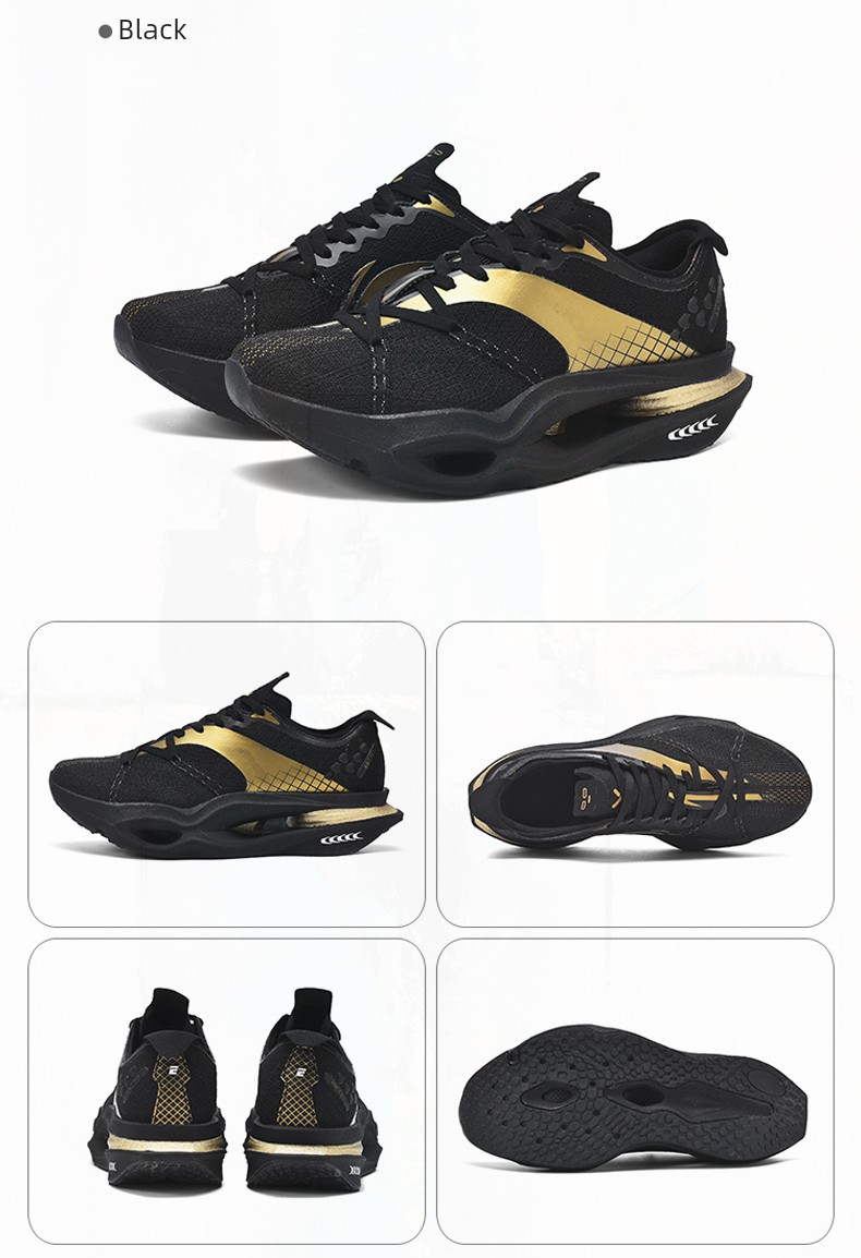 Big Kids' Sports Running Shoes for Boys, Professional Racing Shoes for Students, Carbon Plate Shock-Absorbing Flyelectric C6U Running Shoes — 26