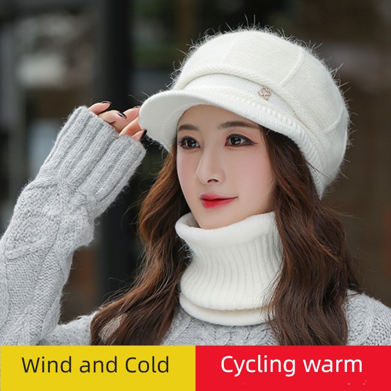 female Autumn and winter Foreign style mom thickening keep warm Hat