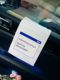 Car garbage bag portable sticky type in-car trash can on car garbage cleaning bag office and household storage bag