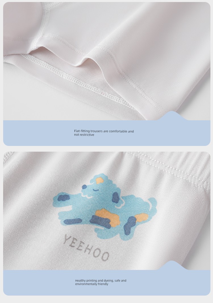 Yeehoo Children's Underwear for Girls, Modal Boxer Briefs, Antibacterial Shorts for Older Children, 2026 Spring and Autumn New Model — 15