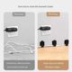 Cable management data cable storage artifact desktop computer harness Velcro cable tie wire network cable wiring fixture