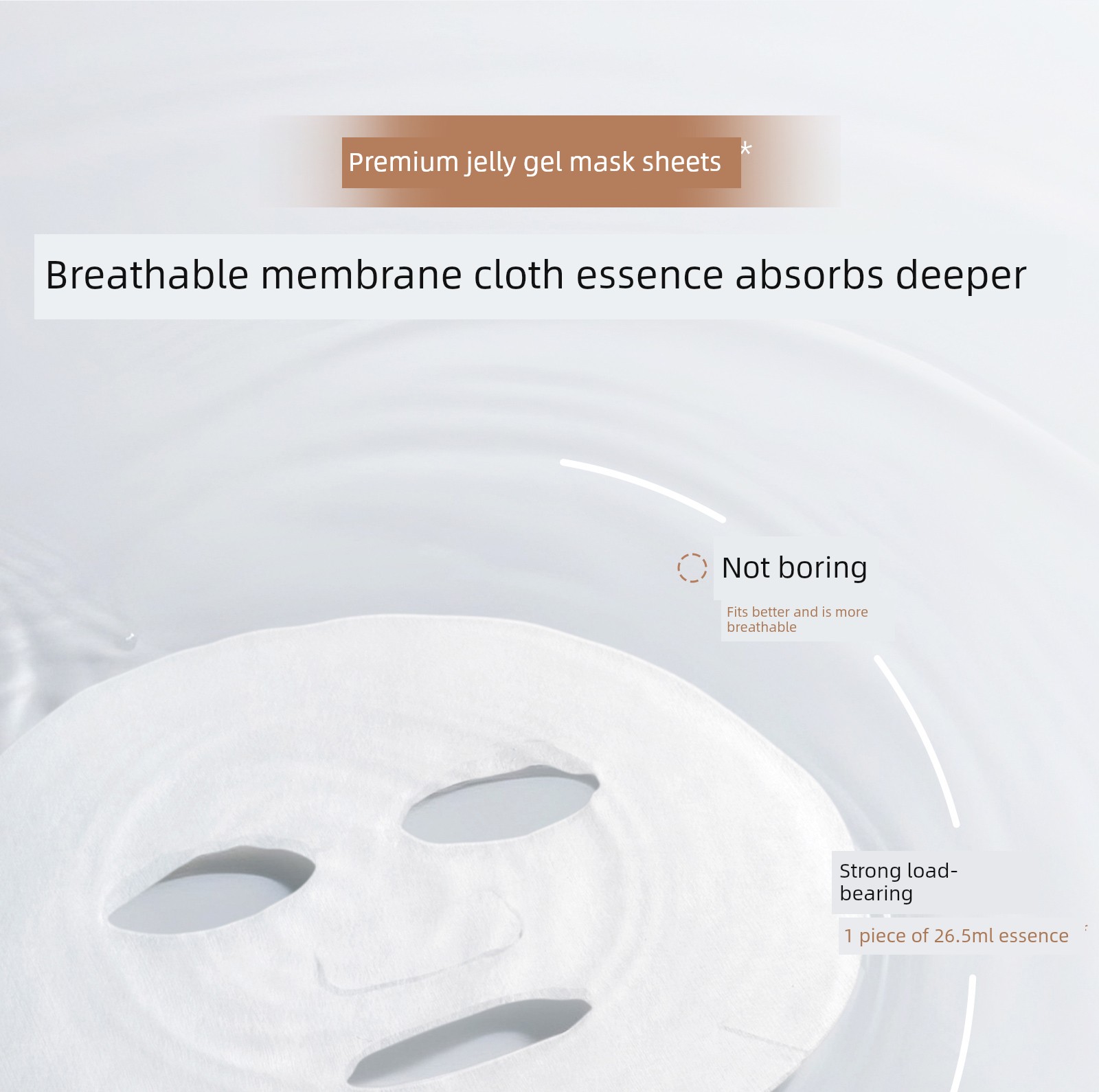 DDMOMMY Pregnant Women's Bird's Nest Facial Mask Hydrating Moisturizing and Nourishing Facial Mask Women's Special Skin Care Cosmetics 30 Pieces — 21