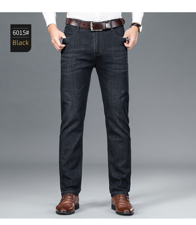 Guangzhou Autumn and winter thickening business affairs leisure time Jeans