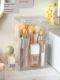 Makeup brush storage cylinder dustproof dressing table top cosmetics lipstick box eyebrow pencil eye shadow brush storage rack pencil