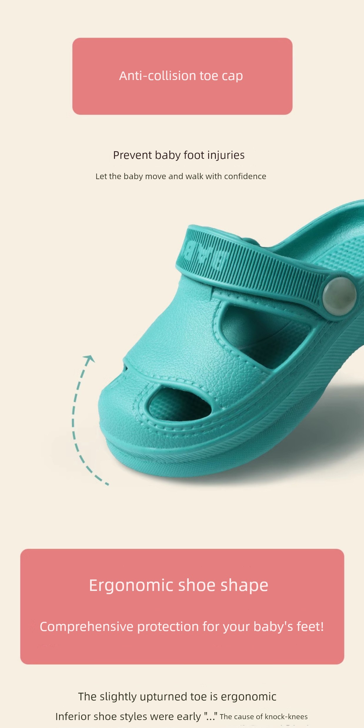 Summer Home Mute Indoor Kids Children's Slippers — 11