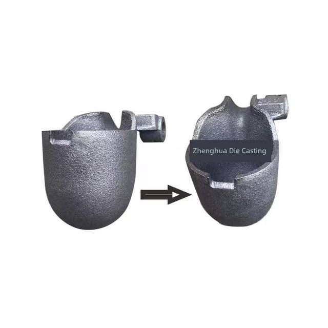 Automatic soup spoon 0.5 1.0 1.5kg specification durable cast iron spoon die casting accessories consumables