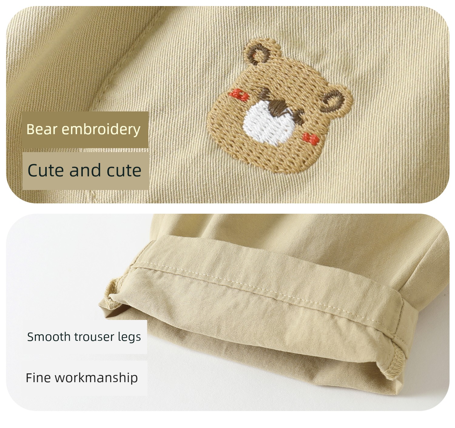 Children's Pure Cotton Pants Spring and Autumn Style Boys' Casual Pants 2026 New Model Baby Autumn Clothing Girls' Long Pants Autumn Outfit — 10
