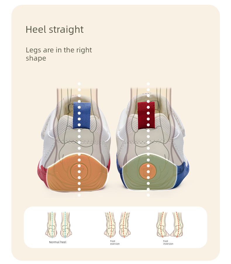 Ukiuki Baby Wide-Fit Toddler Shoes Kindergarten Indoor Boys' Shoes 2026 Autumn New Breathable Non-Slip Functional Shoes — 9