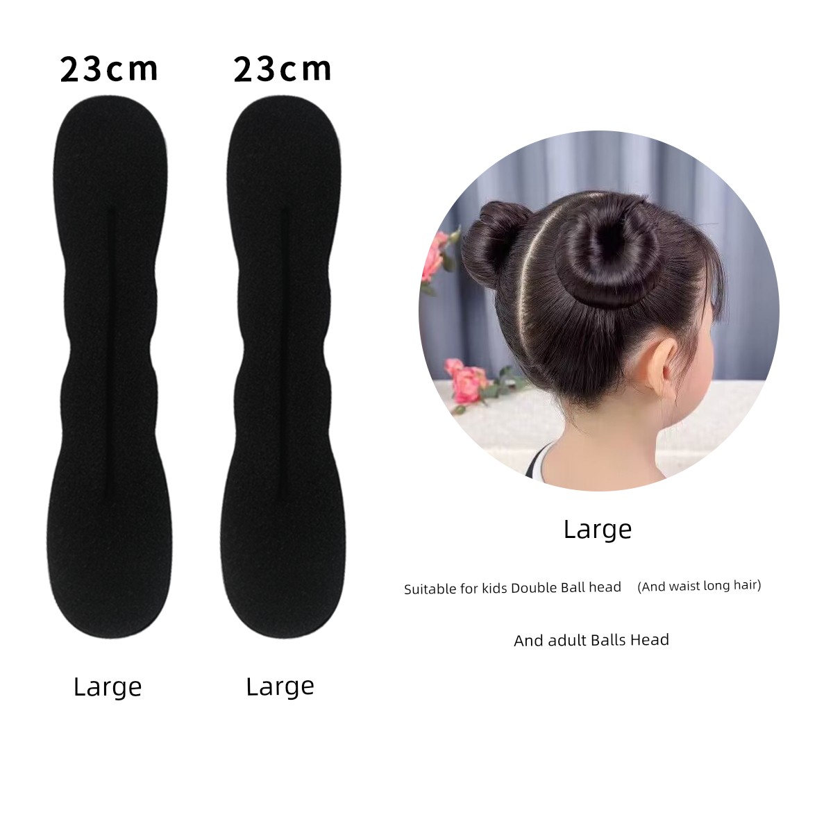 Girl's Fluffy Minimalist Hair Band — 8