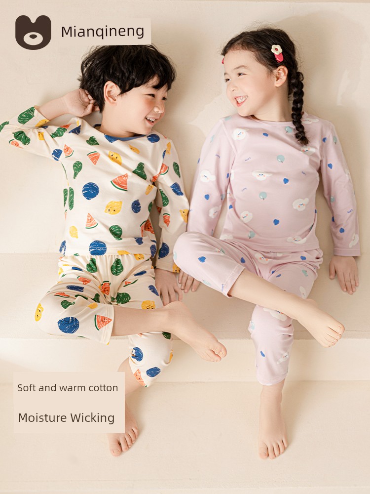 Spring and Autumn Pure Cotton Homewear Baby Boys' Pajamas