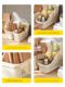 Home kitchen storage box pot lid rack storage rack plastic pot storage rack cabinet storage box storage rack