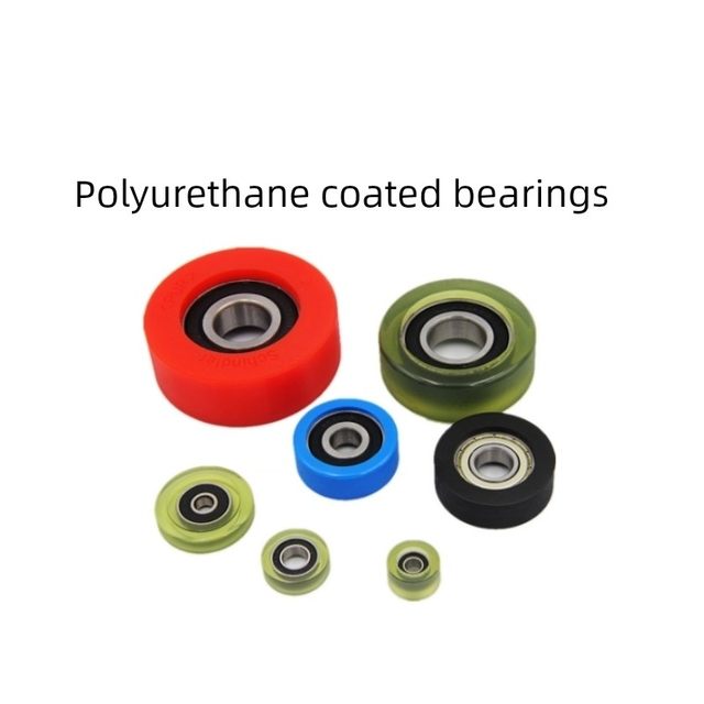 FEXR rubber bearing roller polyurethane pu wheel bearing rubber pulley pulley guide wheel 6962608 rubber wheel