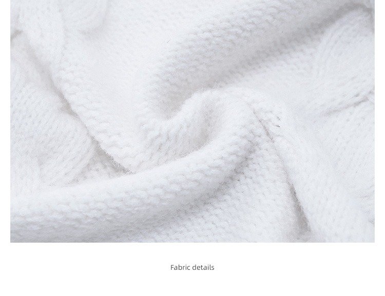 Languid Medium and long term Design sense niche knitting Cardigan