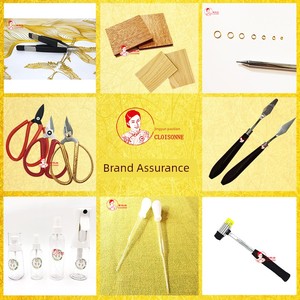 Cloisonné Enamel Painting DIY Handmade Materials Tools Tweezers Scissors Spatula Spray Bottle High-End Practical Tools