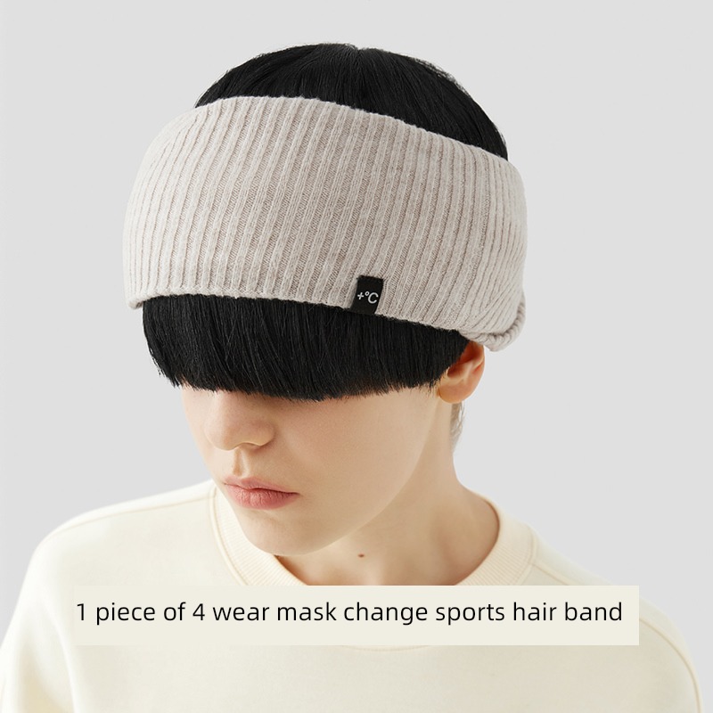 Zhou Dongyu Same Internal heat Knitted hat Male and female Headwear